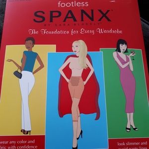 New Spanx footless shapewear. Size E. Unopened.